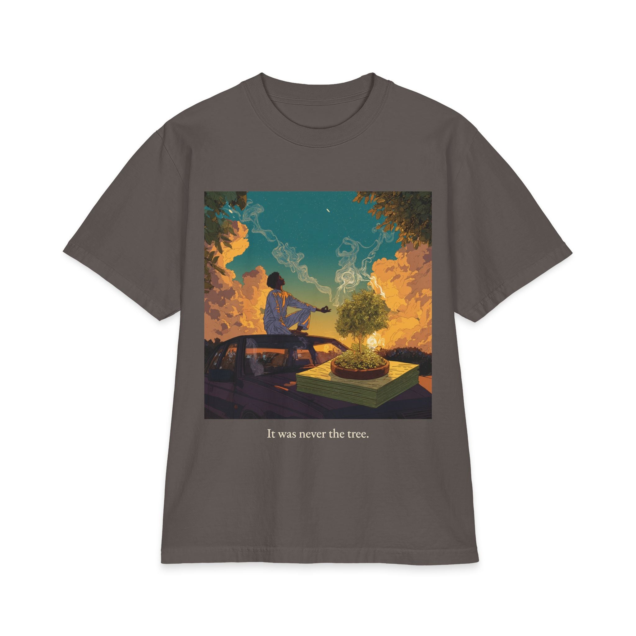 Tree & Premium Heavyweight Graphic Tee