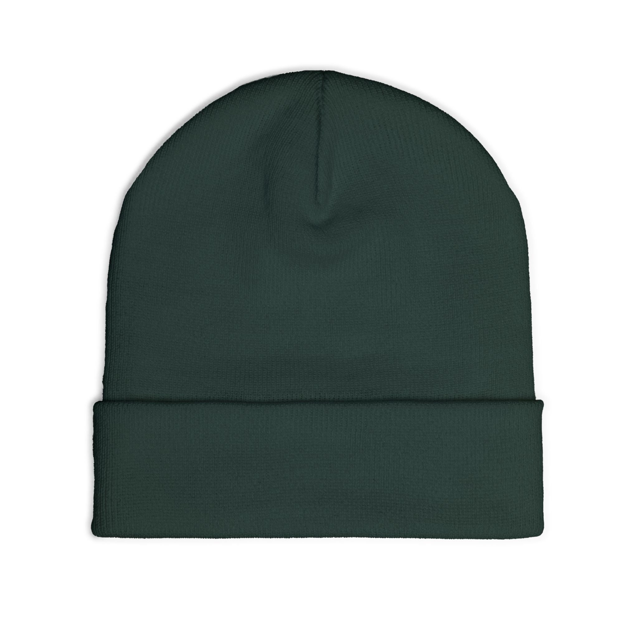 Tree & Weightlifting Embroidered Beanie