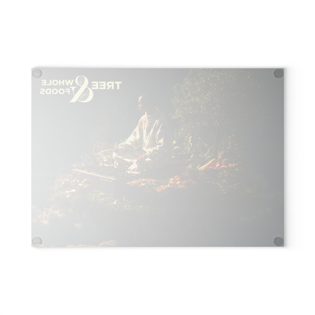 Graphic Tempered Glass Cutting Board