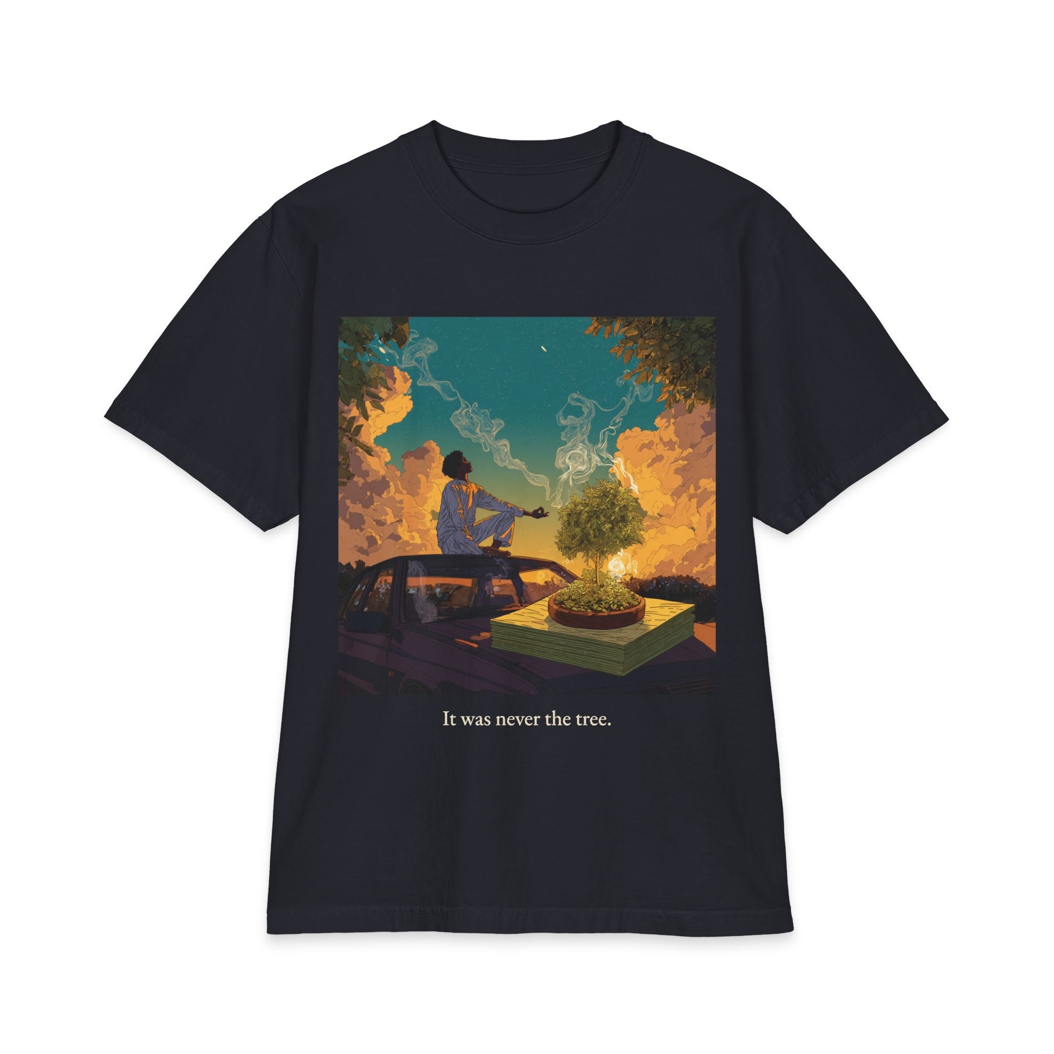 Tree & Premium Heavyweight Graphic Tee