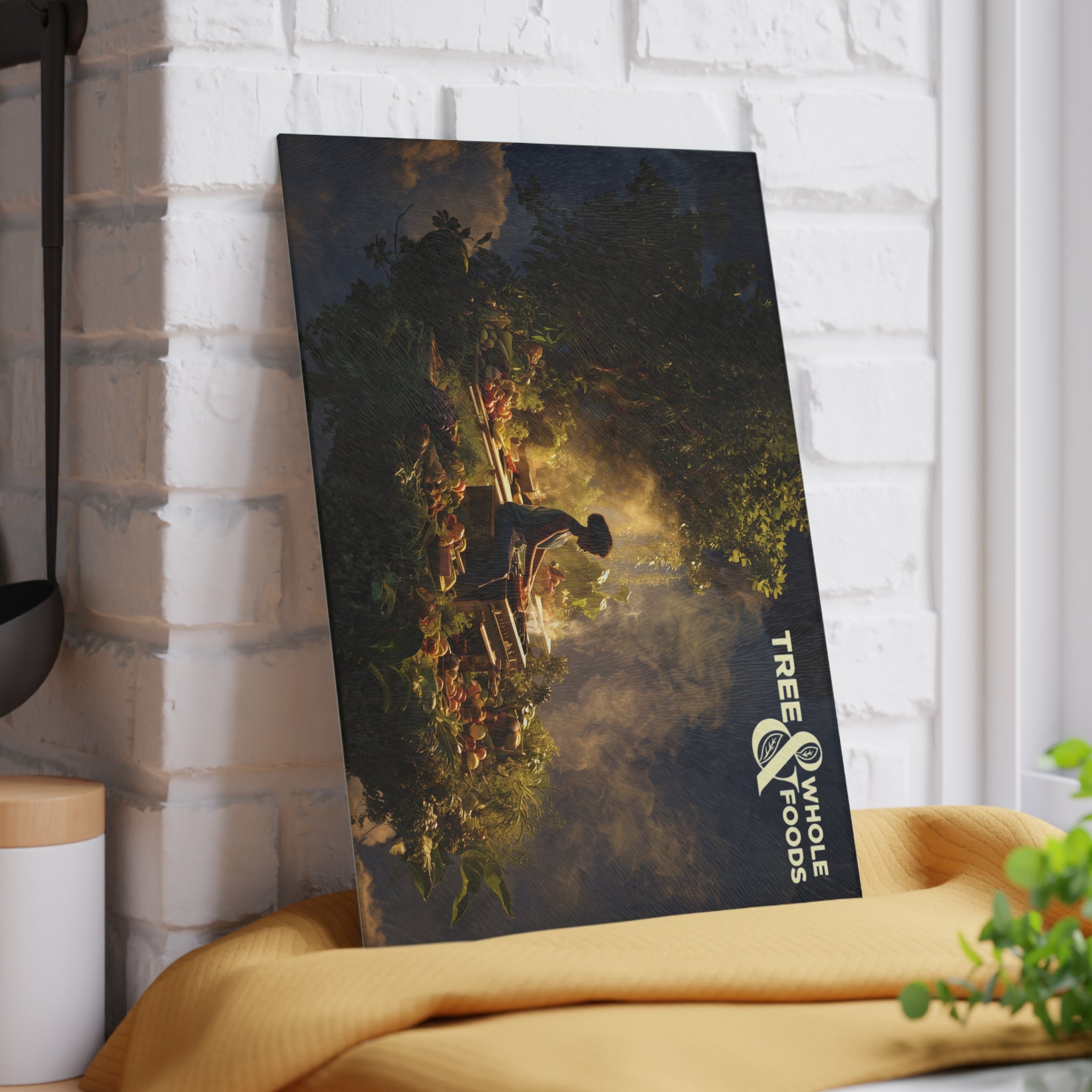 Graphic Tempered Glass Cutting Board