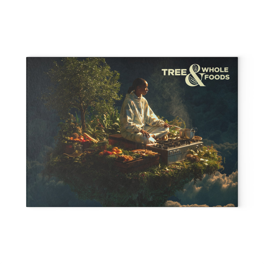 Graphic Tempered Glass Cutting Board
