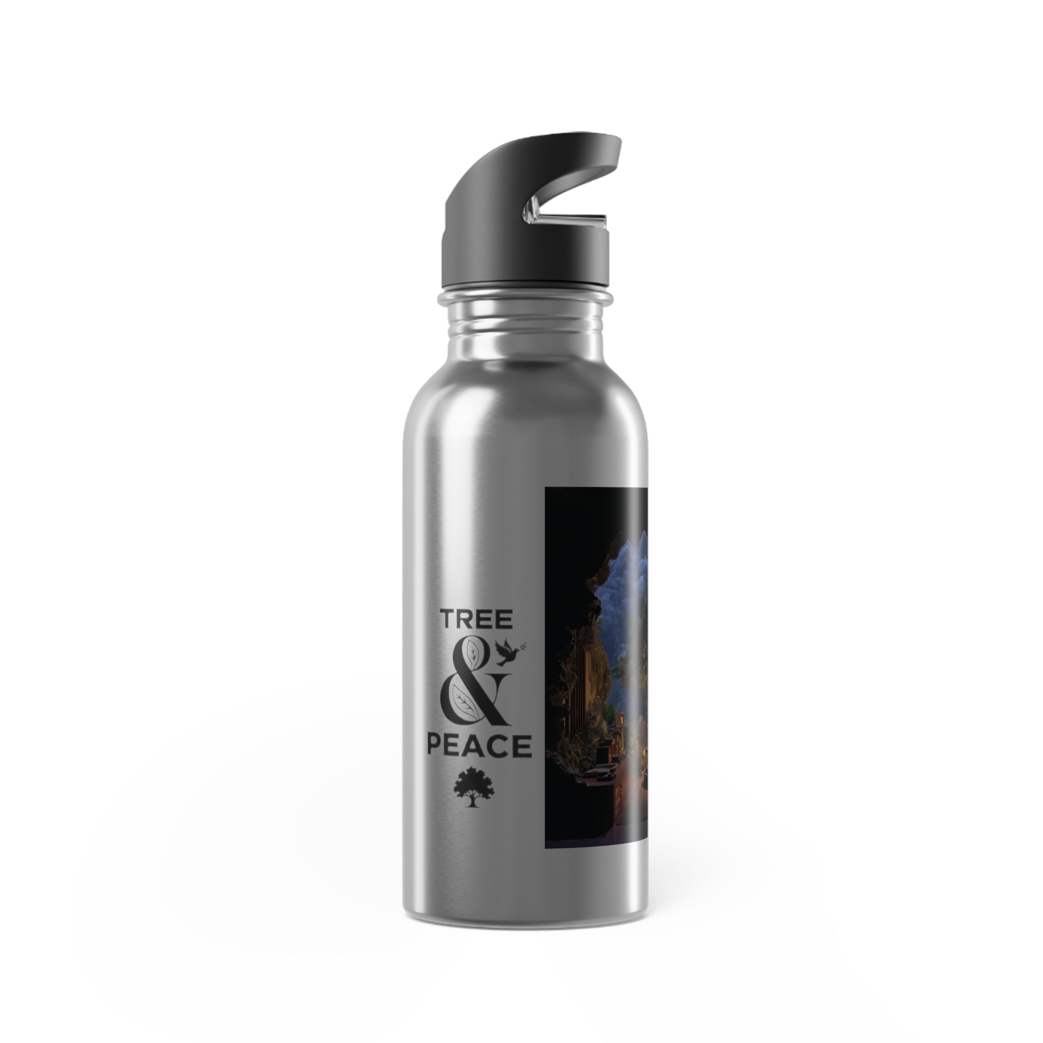 Tree & Water Bottle