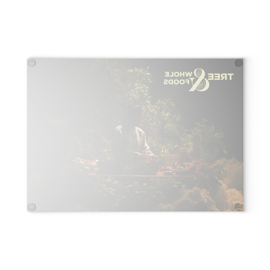 Graphic Tempered Glass Cutting Board