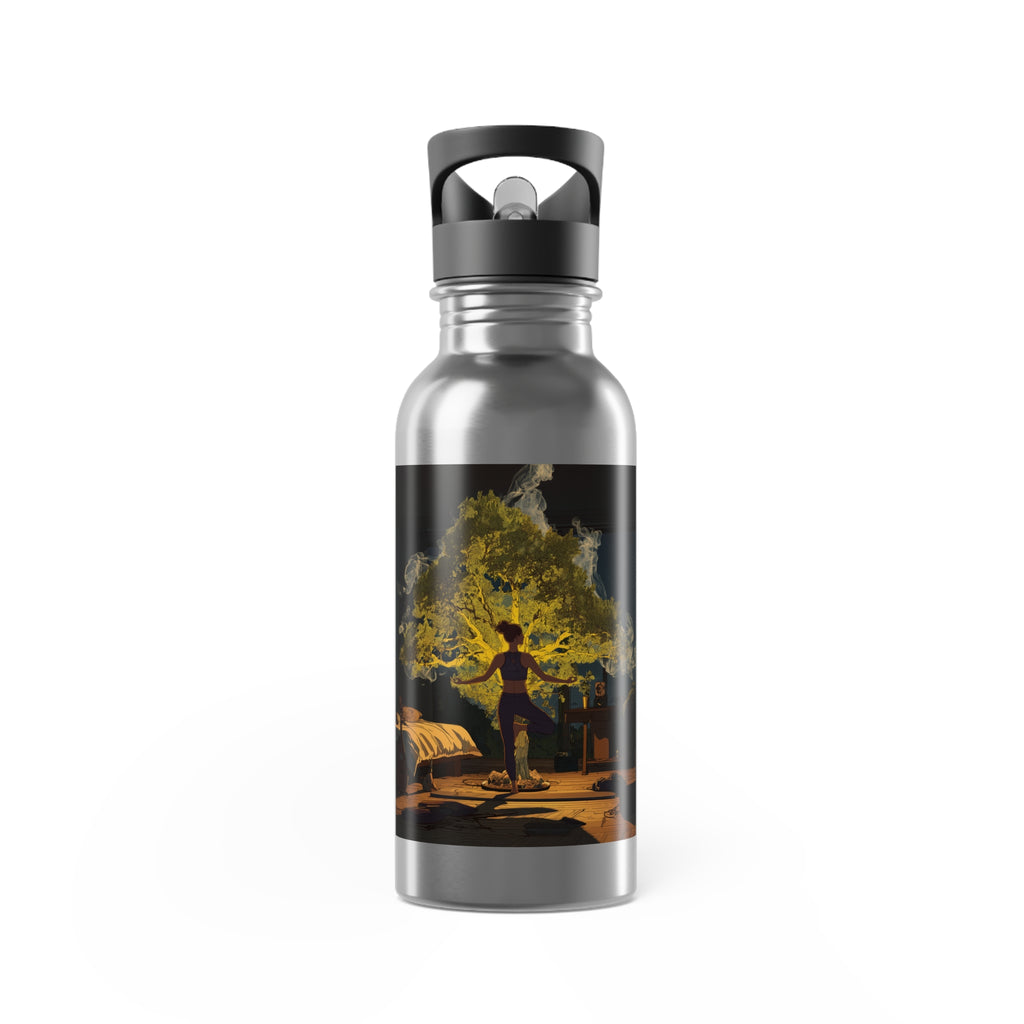 Tree & Yoga Water Bottle