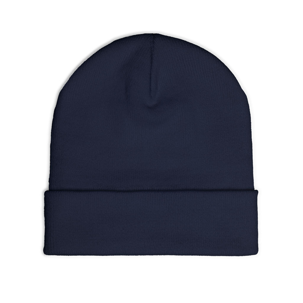 Tree & Weightlifting Embroidered Beanie
