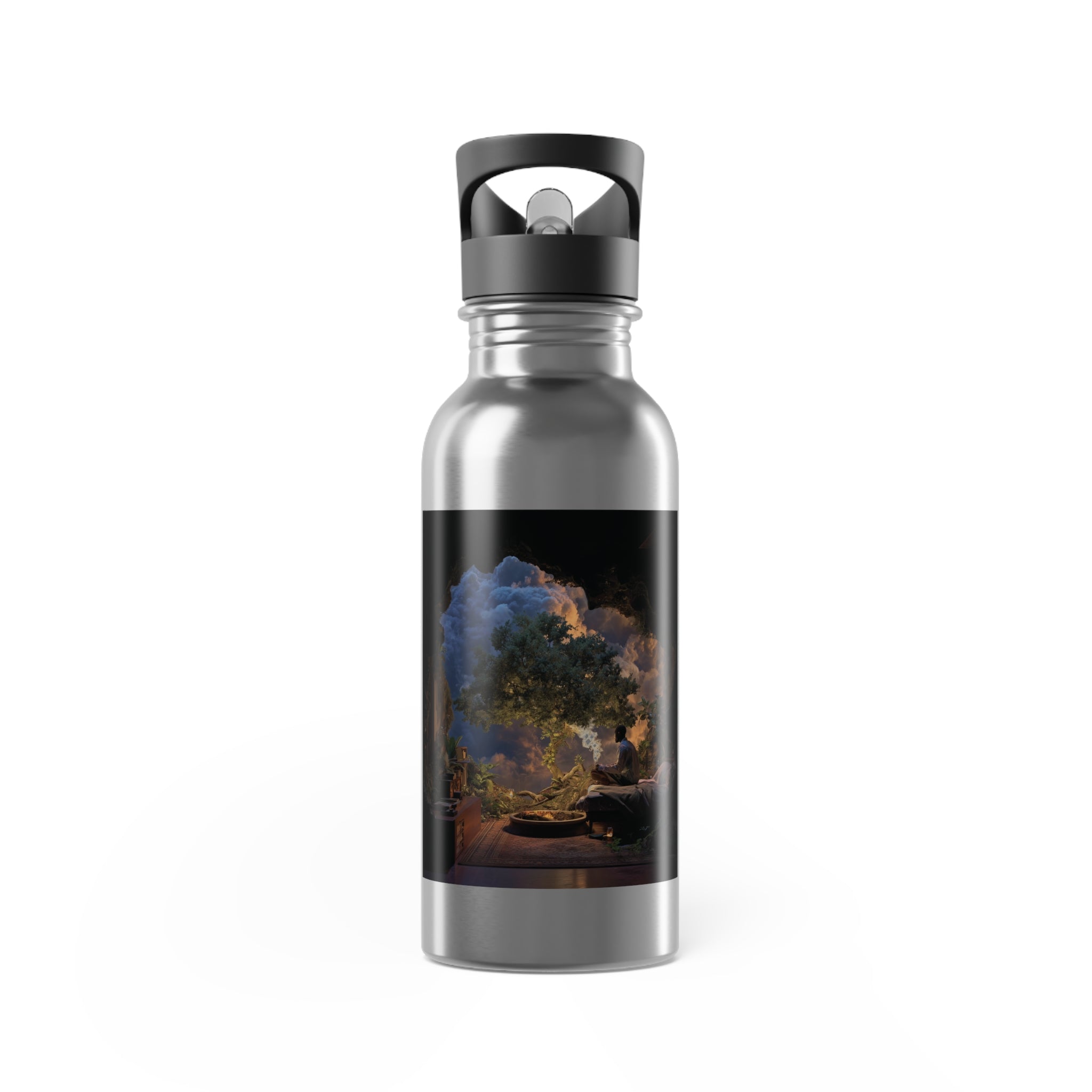Tree & Water Bottle